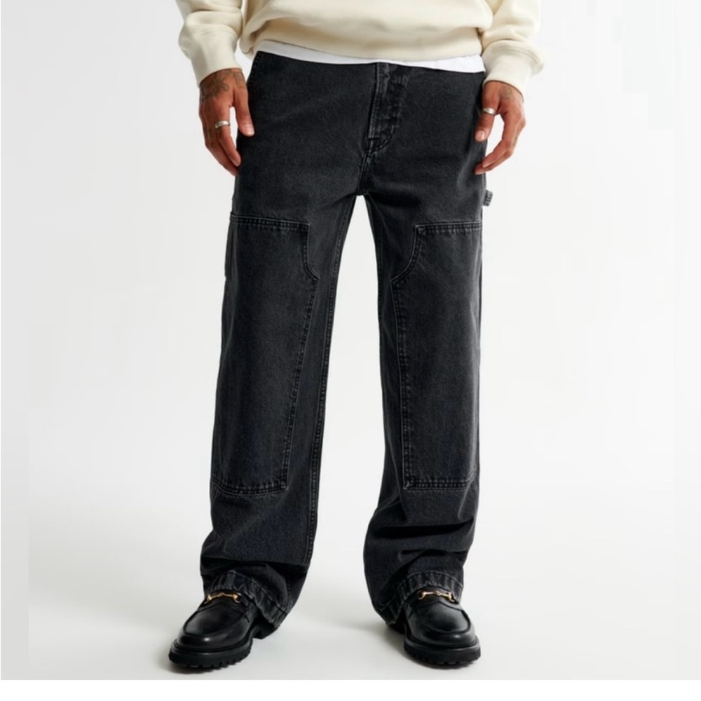 Abercrombie Black Baggy Jeans / Denim 29 x 30